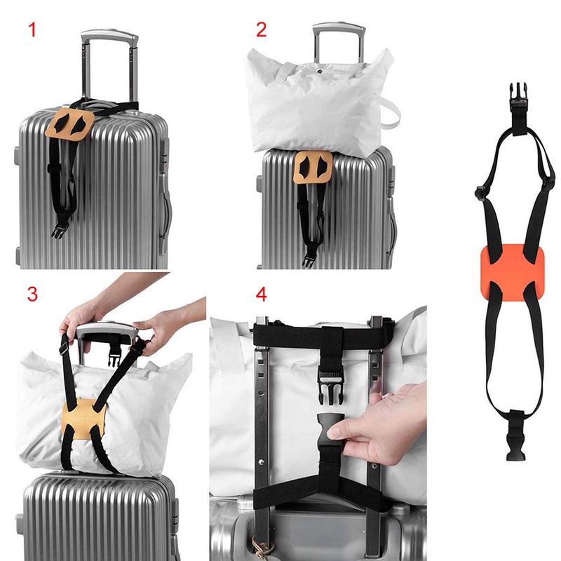 Đai Cố Định Hành Lý Co Giãn Điều Chỉnh Linh Hoạt Tiện Dụng