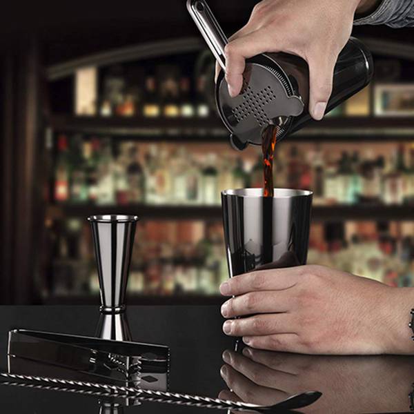Bộ Dụng Cụ Pha Chế Cocktail Boston 28Oz / 20Oz Bằng Thép Không Gỉ Chuyên Dụng