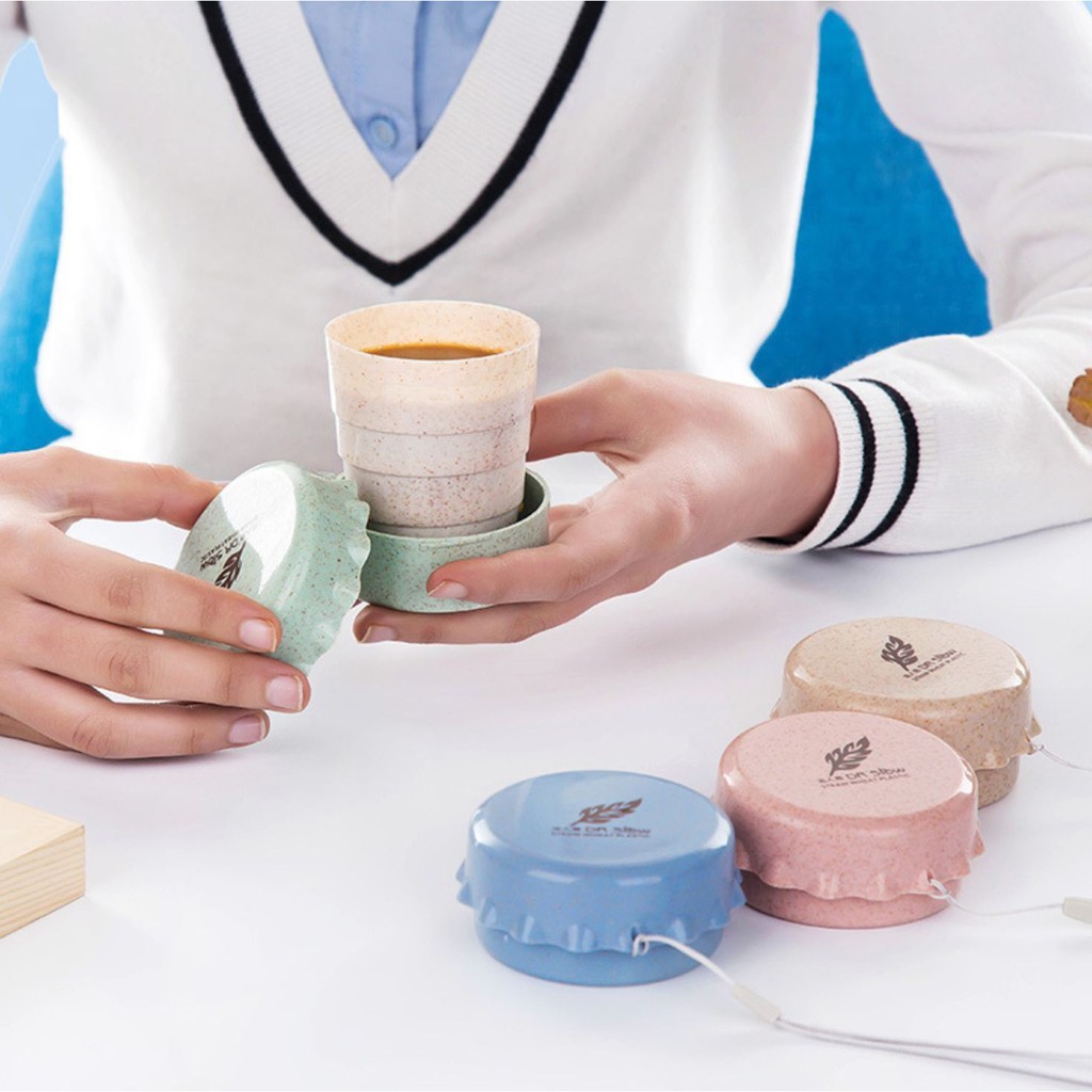 Ly Gấp Gọn Lúa Mạch Tiện Lợi Đi Du Lịch