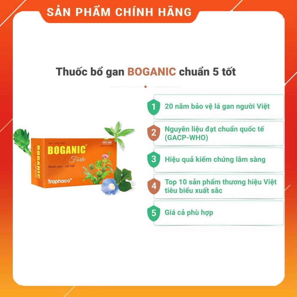 Giải độc gan BOGANIC Forte 50 viên nang mềm