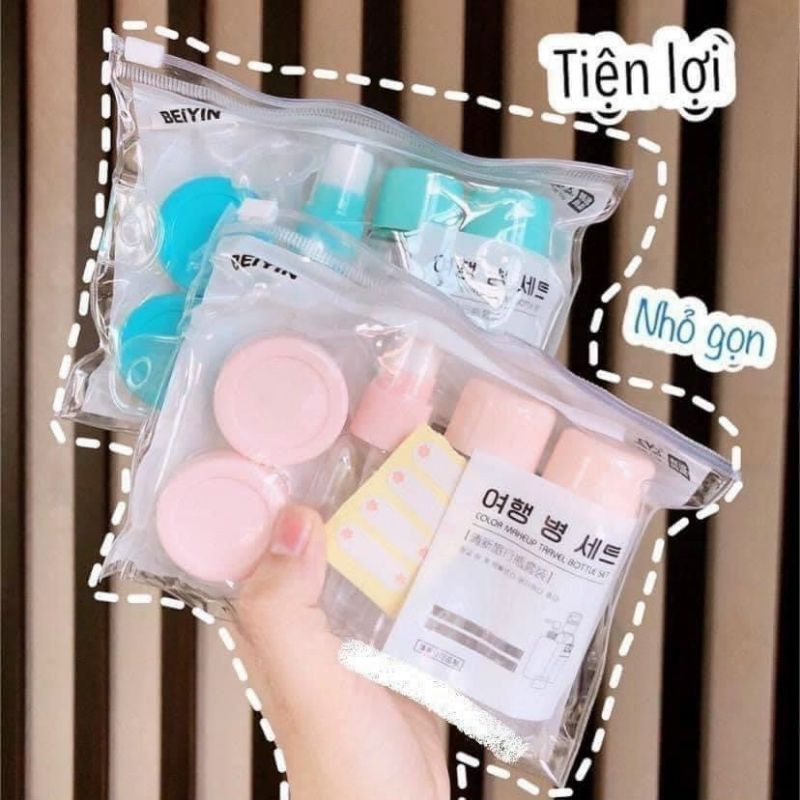 Bộ chiết mĩ phẩm mini cầm tay