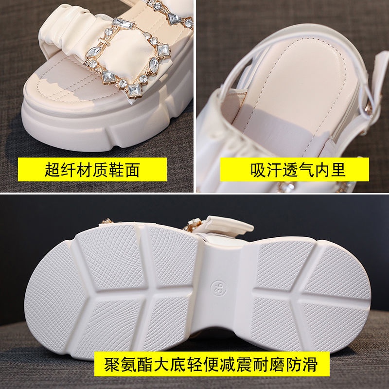 Giày Sandal Đế Dày Thời Trang Dành Cho Nữ