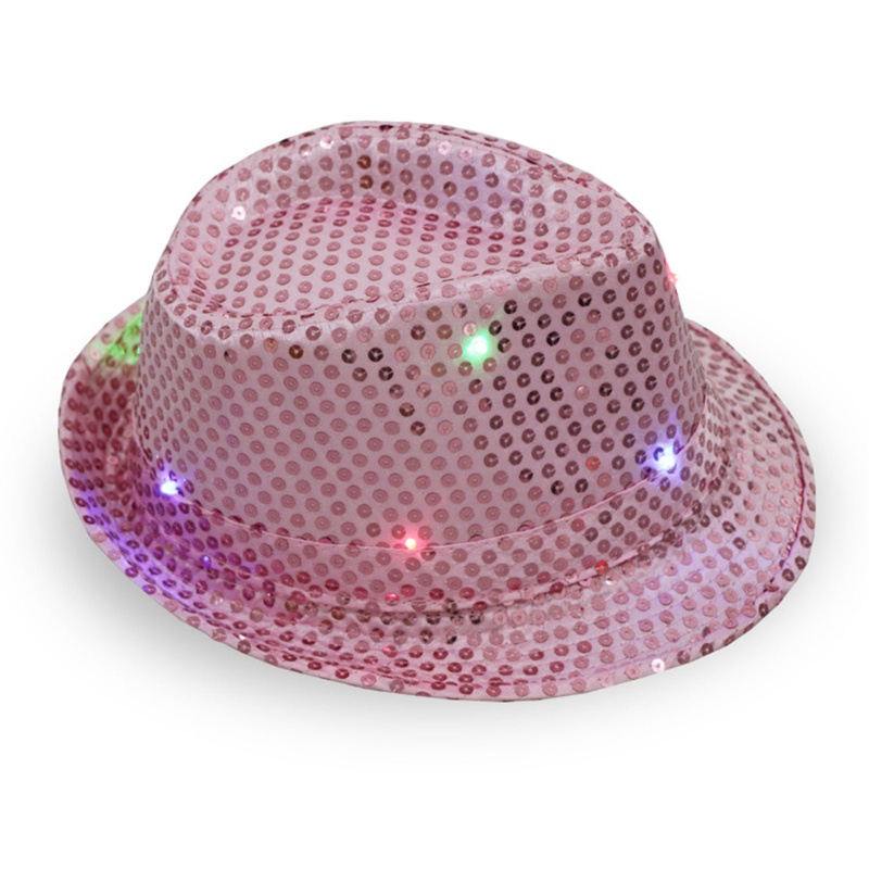 ✿ Mũ Cao Bồi Fedora Đính Kim Sa Lấp Lánh Hoang Dã Cho Tiệc Cocktail Nhà Cửa
