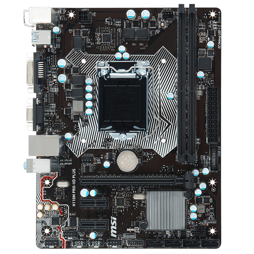 Mainboard MSI H110M PRO-VD Plus - CHUYÊN GAME BẢO HÀNH 36 THÁNG