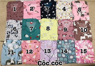 Bộ đồ Pijama thái lan (cộc quần đùi)
