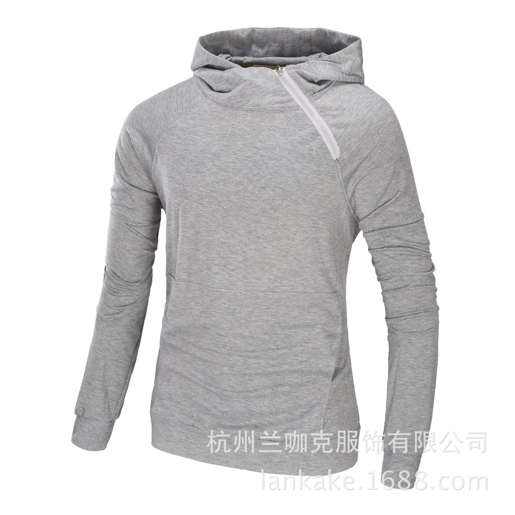 Áo Hoodie mỏng plus Size phong cách Âu Mỹ trẻ trung cho nam