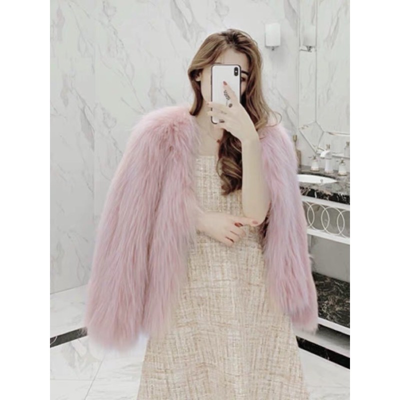 Oder áo choàng lông sang chảnh | BigBuy360 - bigbuy360.vn