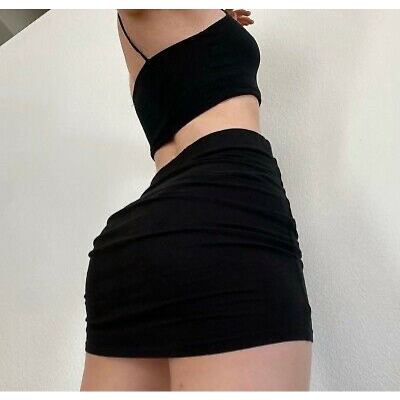 Chân váy thun ôm lưng cao Tight Skirt