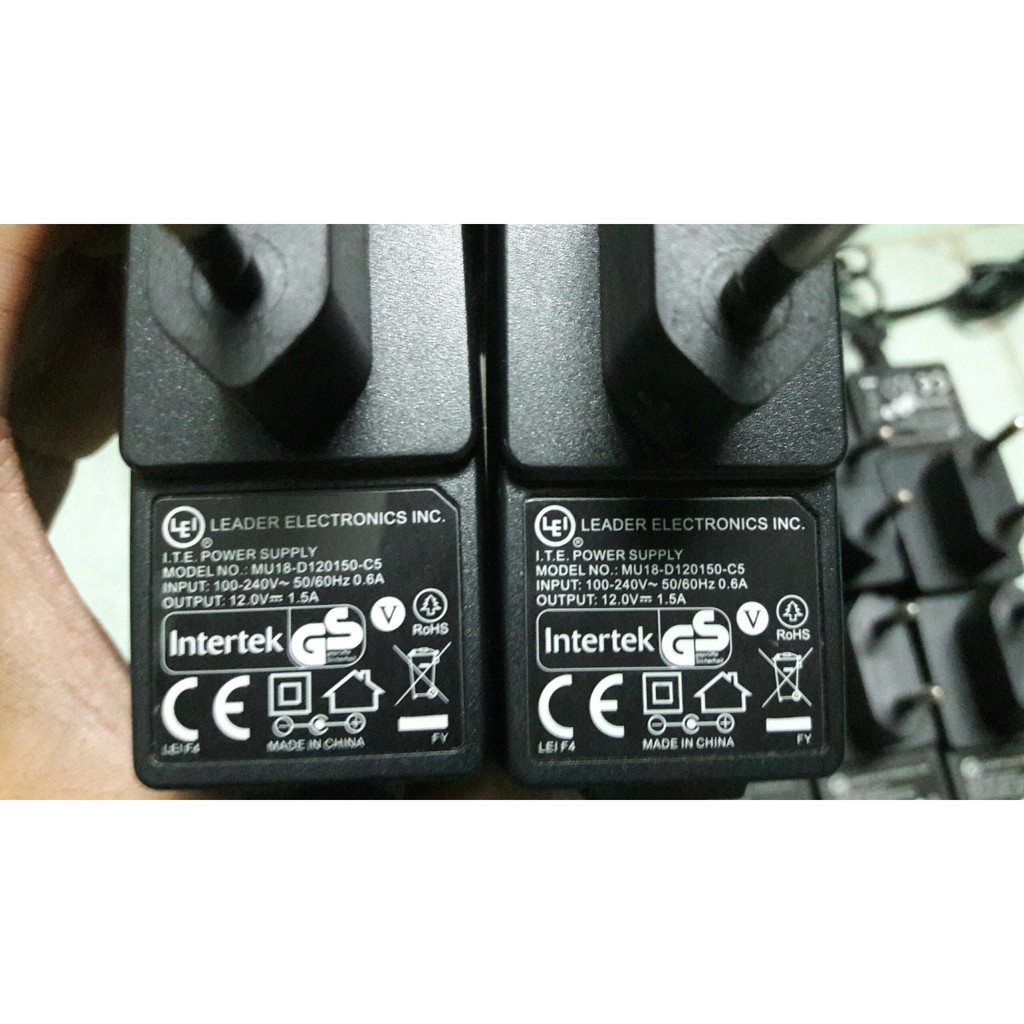 Nguồn 12V-1.5A / 1A / 0.5A (nguồn Camera, modem wifi) Jack DC 5.5mm x 2.5mm | BigBuy360 - bigbuy360.vn