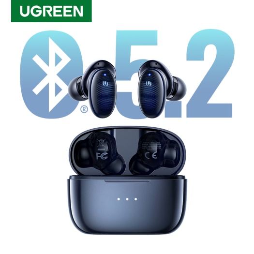Tai nghe Ugreen 50648 Bluetooth 5.2 HiTune X5 Wireless âm thanh Stereo màu đen WS108 20050648