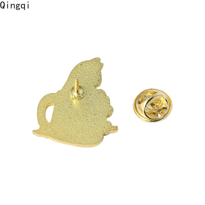 Ghim cài áo Miss Zoe hình mèo đen/ ngôi sao/ đầu lâu phong cách gothic