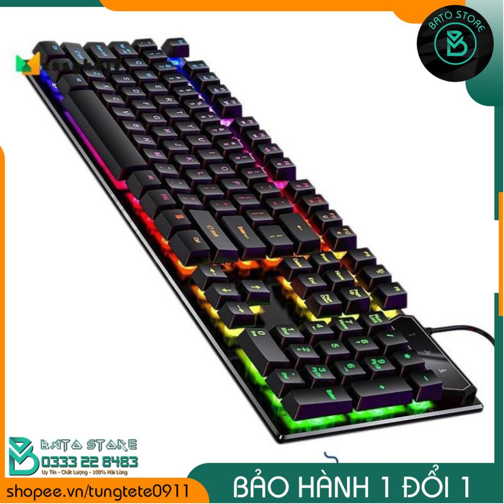 Bàn phím chơi game Yindiao V4 - Bàn phím gaming chống nước LED RGB