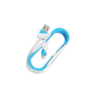 Cáp sạc Lightning dây dẹp nhiều màu ( màu ngẫu nhiên )