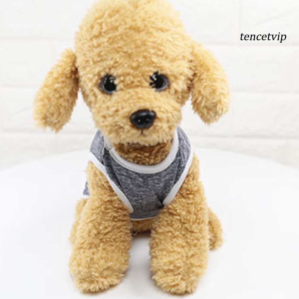 Áo Thun Cotton Giữ Ấm Mùa Đông Cho Thú Cưng