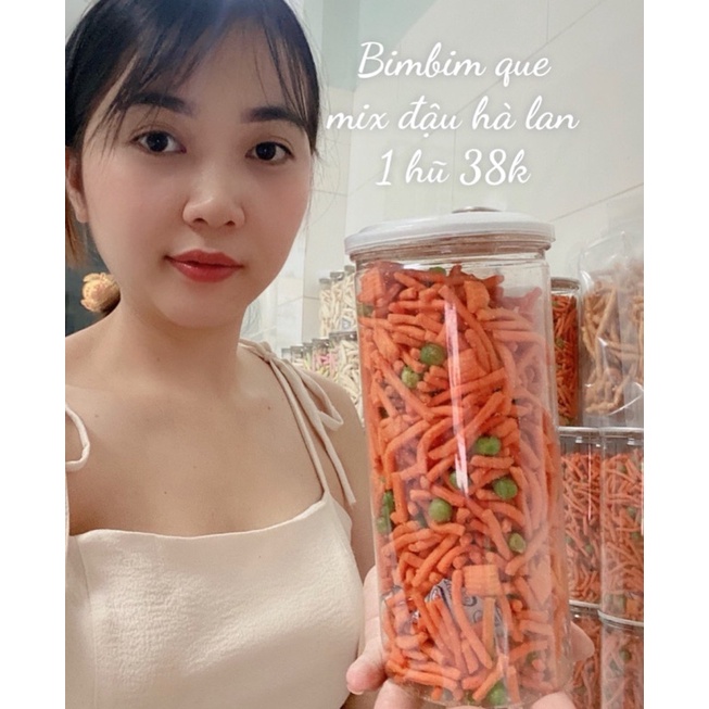 Bim Bim que mix đậu hà lan