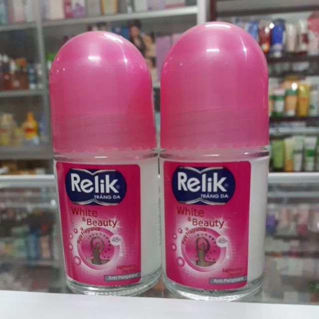 LĂN KHỬ MÙI NỮ  RELIK 25ML THƠM MÁT,NGĂN MÙI 48H DƯỠNG TRẮNG VÀ SE KHÍT LỖ CHÂN LÔNG