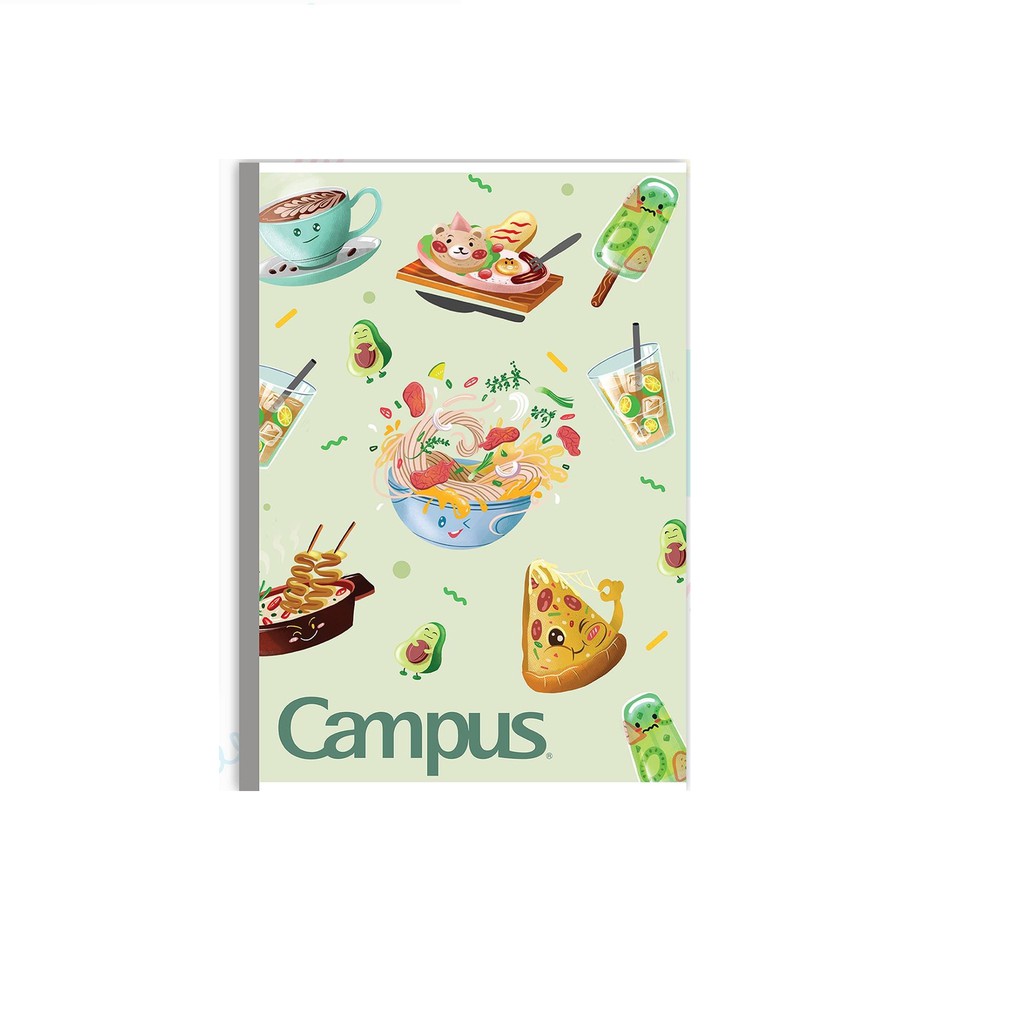 Lốc 10 Vở KN Campus Food 2 120 Trang