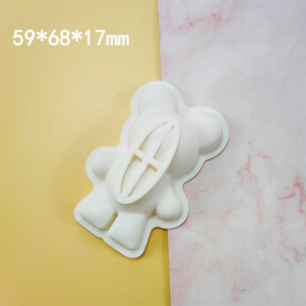 KENT DIY3D bear-shaped chocolate cake making mold art decoration reusable and easy to use