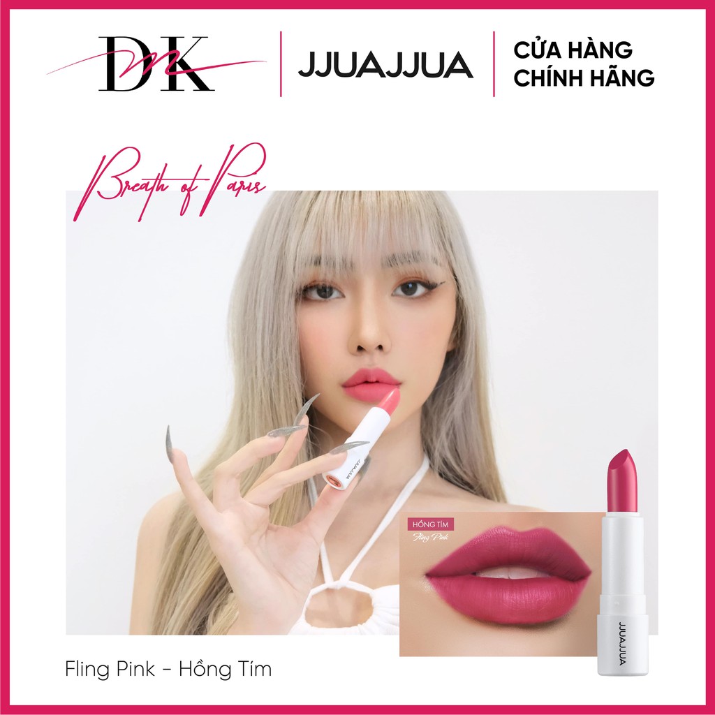 SON THỎI LÌ JJUAJJUA FLING PINK (HỒNG TÍM) | BigBuy360 - bigbuy360.vn