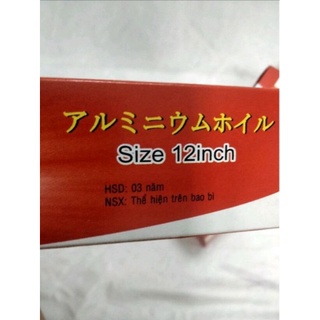 Cuộn Giấy Bạc nướng thực phẩm size 30 cm