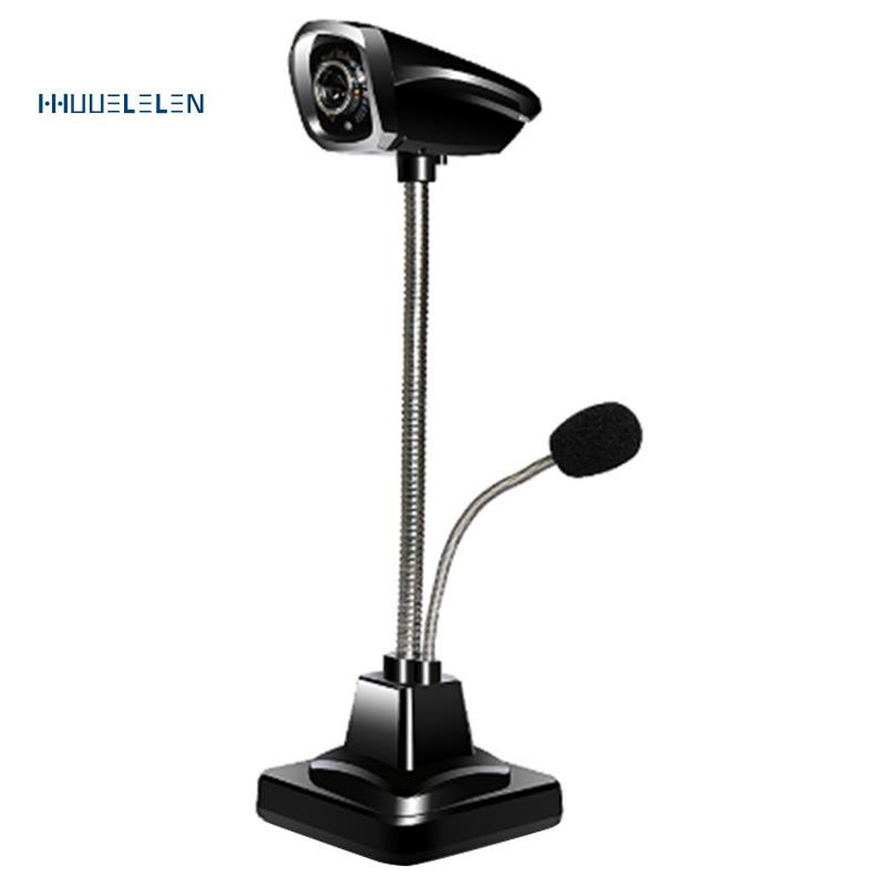 Computer Camera Desktop Laptop Home Video USB Driver Free HD with Microphone