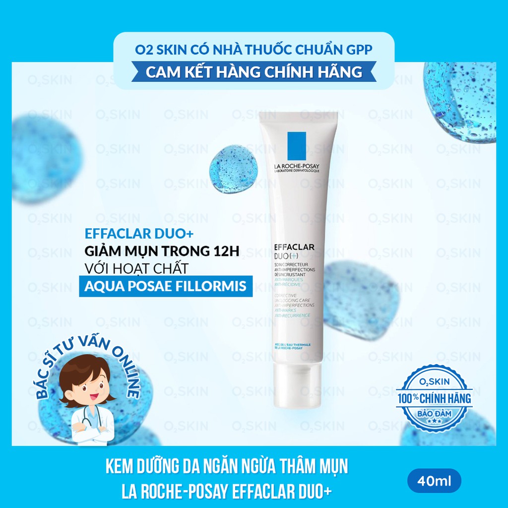 KEM GIẢM THÂM/ NGỪA MỤN 💗 [CHÍNH HÃNG] / FREESHIP 🥰 KHÁM VỚI BÁC SĨ DA LIỄU ONLINE 👉 LAROCHE POSAY EFFACLAR DUO+