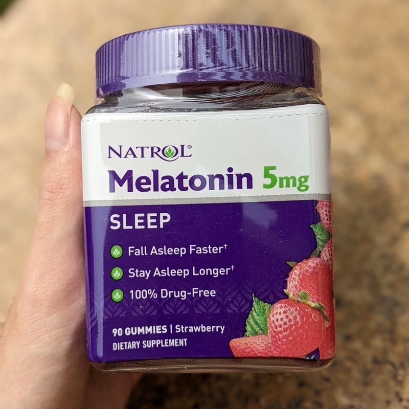 Kẹo ngủ Natrol Melatonin - Hỗ Trợ Cải Thiện Giấc Ngủ