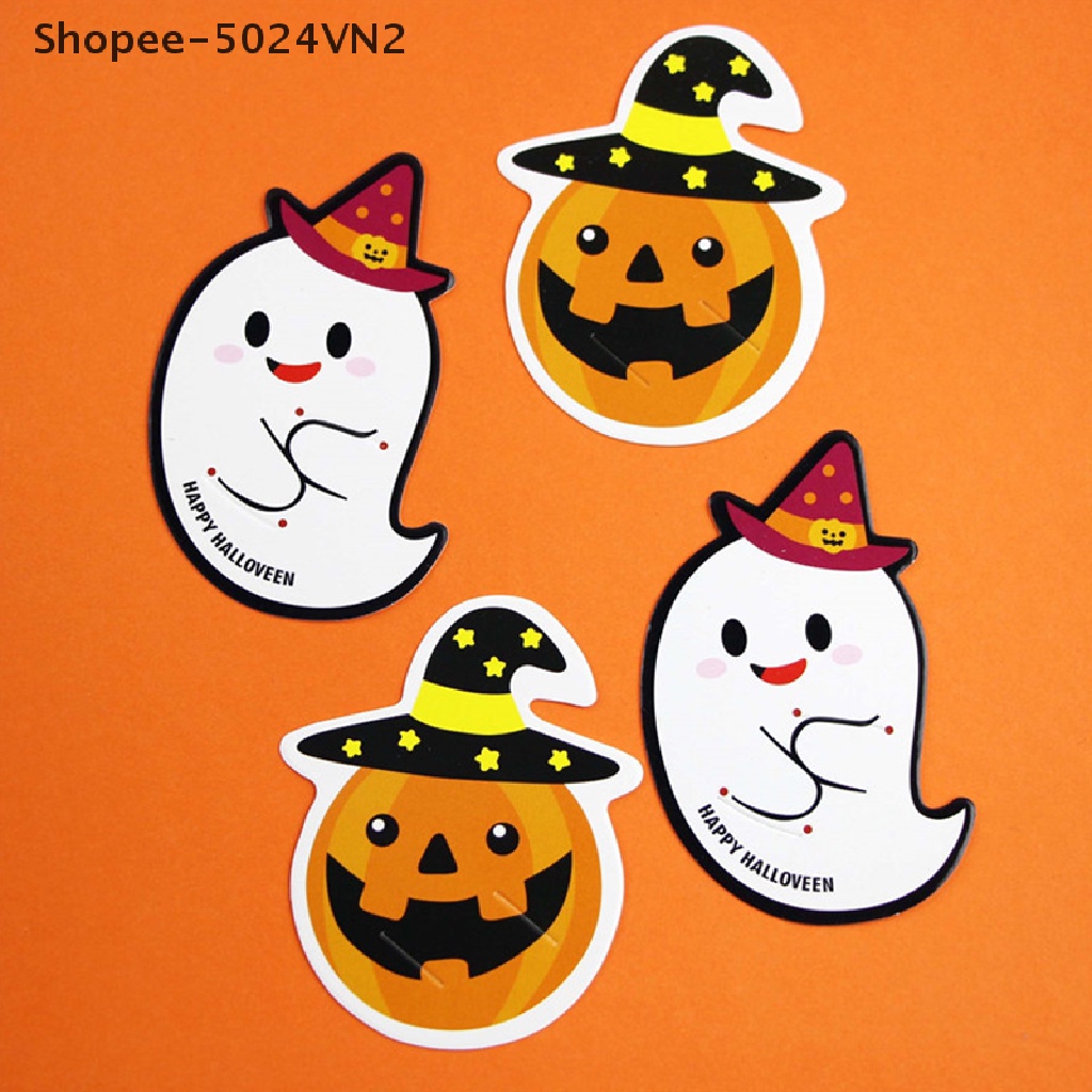 Set 50 Túi Đựng Kẹo / Bánh Quy Trang Trí Halloween / Giáng Sinh / Kẹo Mút / Kẹo Mút / Quà Tặng DIY