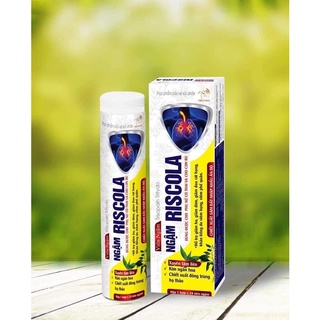 Viên ngậm Riscola hỗ trợ giảm ho,đau rát họng-khàn tiếng 1 tuýp 20 viên