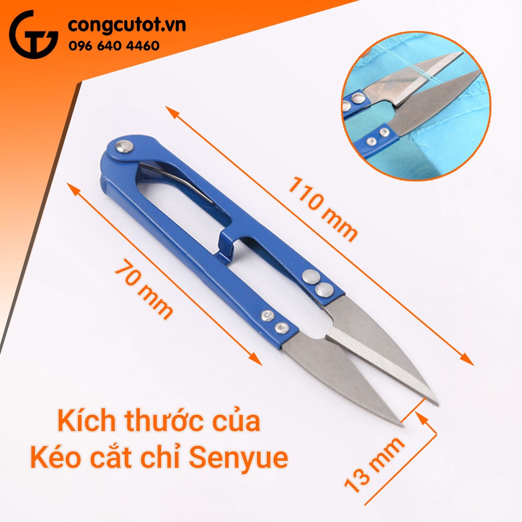 [COMBO 10c] Kéo cắt chỉ, vải, cói...