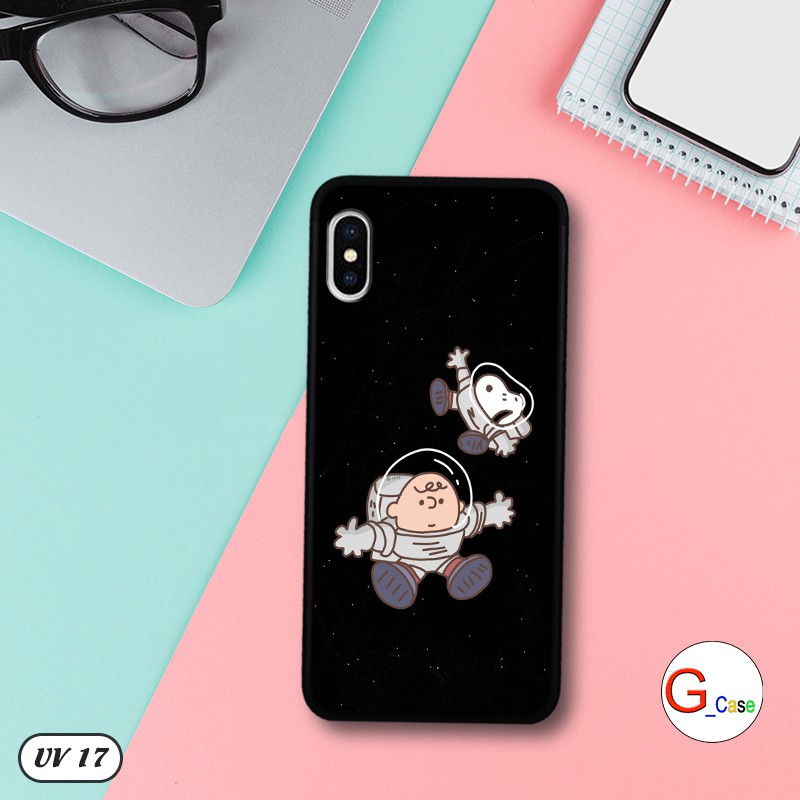 Ốp lưng iPhone X lưng nhám - ngộ nghĩnh