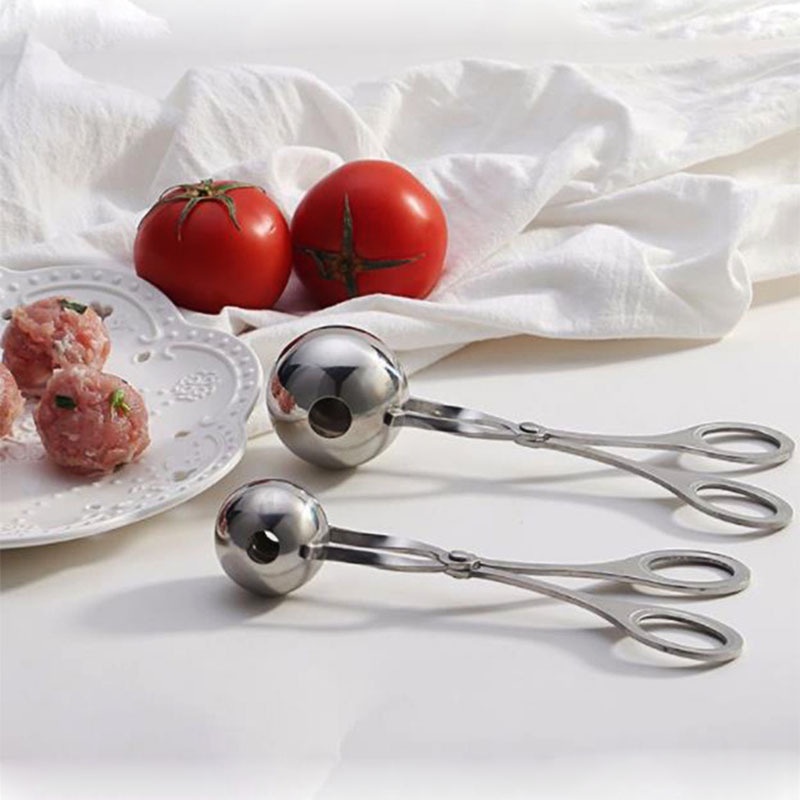 🍉Kẹp làm mọc, làm thịt viên/ cá viên Inox - Muôi nặn mọc DUASHOP.