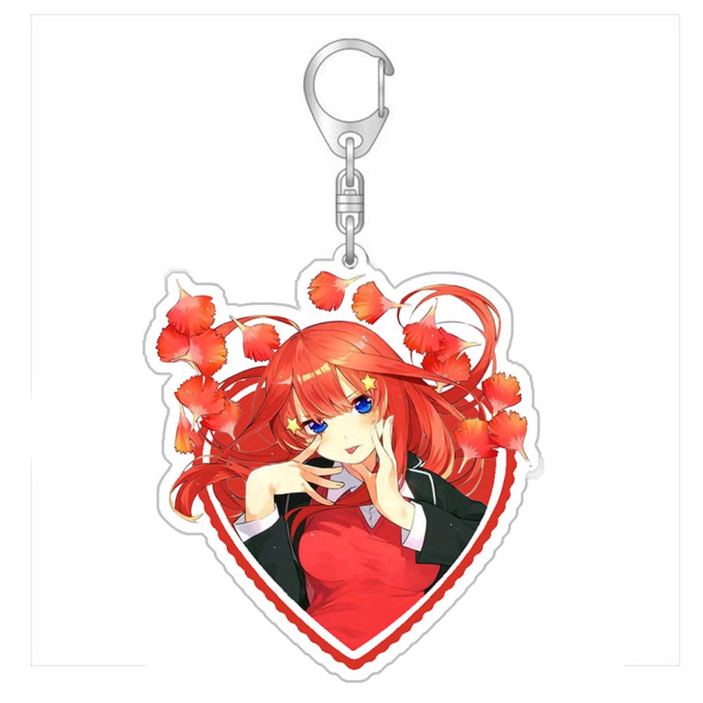 Móc Khóa Nhựa Acrylic Hình Nhân Vật Nakano Ichika Nakano Miku Trong Anime Gotoubun No Hanayome