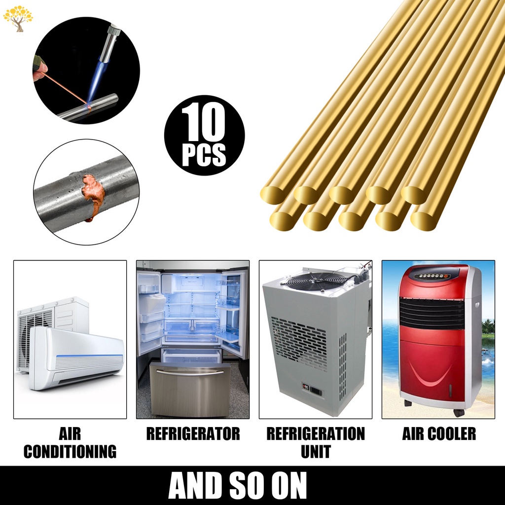 Set 10 que hàn đồng 1.6mm/2.0mm không cần dùng điện chuyên dụng chất lượng cao