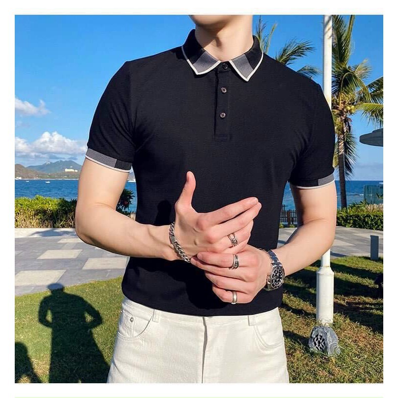 [Mua 3 giảm 50K,Giá Sỉ Tận Gốc ] Áo Polo Nam, Áo Thun Vải Cá Sấu Cotton Cổ Bẻ Viền, Tay Ngắn Trơn, Chuẩn Form, Sang Trọ | BigBuy360 - bigbuy360.vn