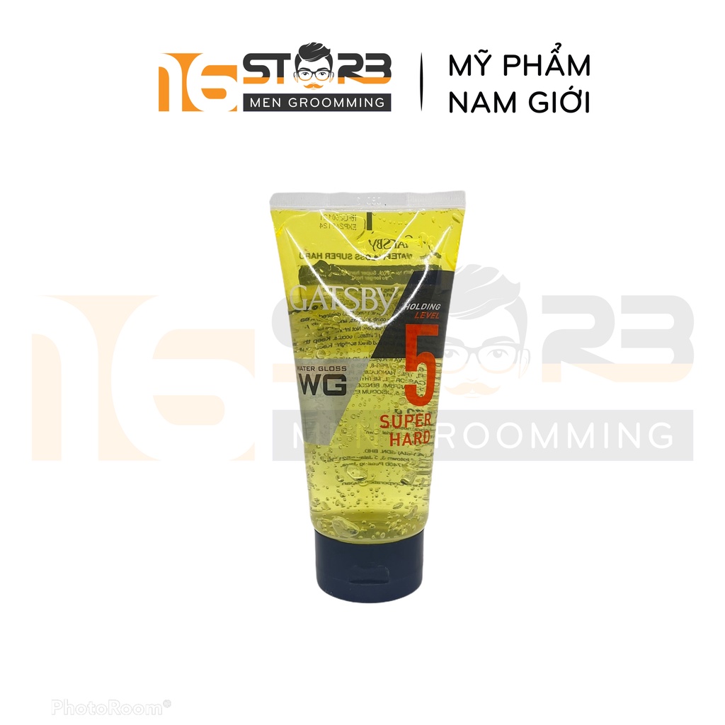 Gel Vuốt Tóc Gatsby Water Gloss Super Hard, Ultimate Hold 170g