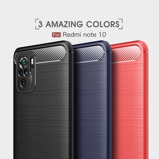 Ốp điện thoại silicon dẻo thời trang chống sốc cho xiaomi redmi note 10 4g / 5g note 10s note 10 pro / pro max 6.0"