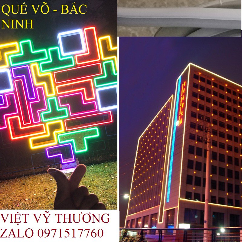 Bộ 5m Led dây neon silicol chống nước 120 bóng 1m