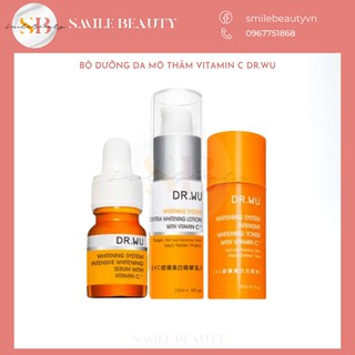 Bộ dưỡng da sáng da mờ thâm vitC dr.wu