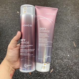 Dầu gội xả ngăn ngừa & chống hư tổn JOICO DEFY DAMAGE PROTECTIVE 300ml/250ml | New 2024