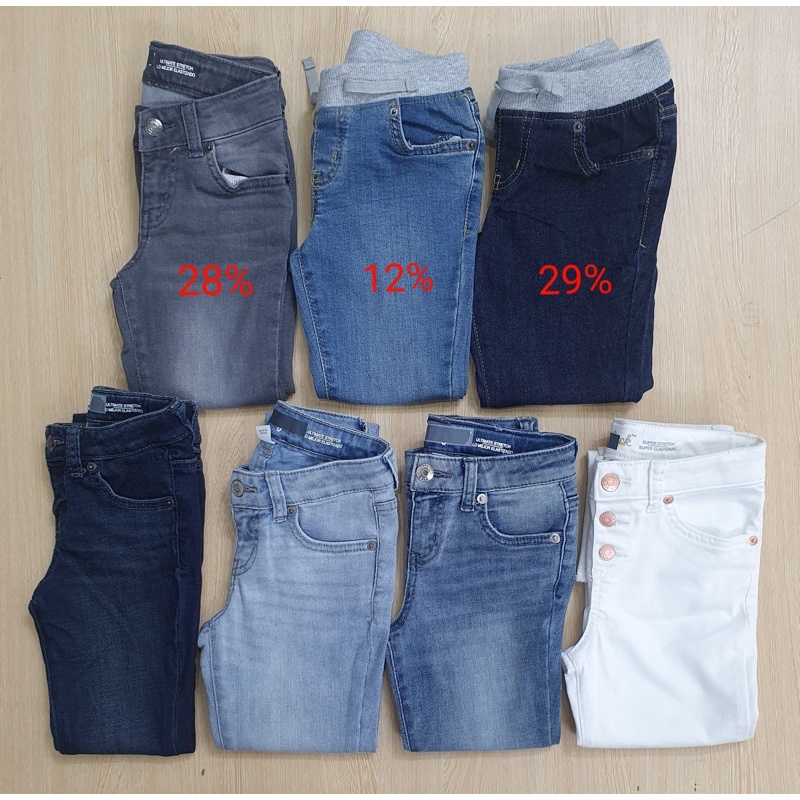 Quần jean dài bé gái