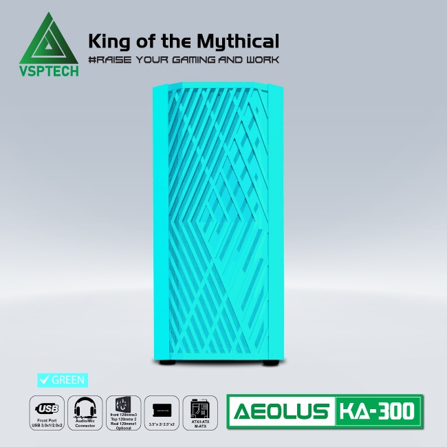 Vỏ Case KA300 GREEN