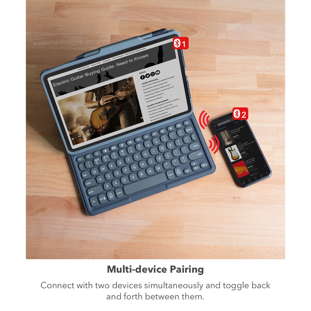 Ốp lưng kèm bàn phím ZAGG Pro Keys iPad 10.9 - 103407271