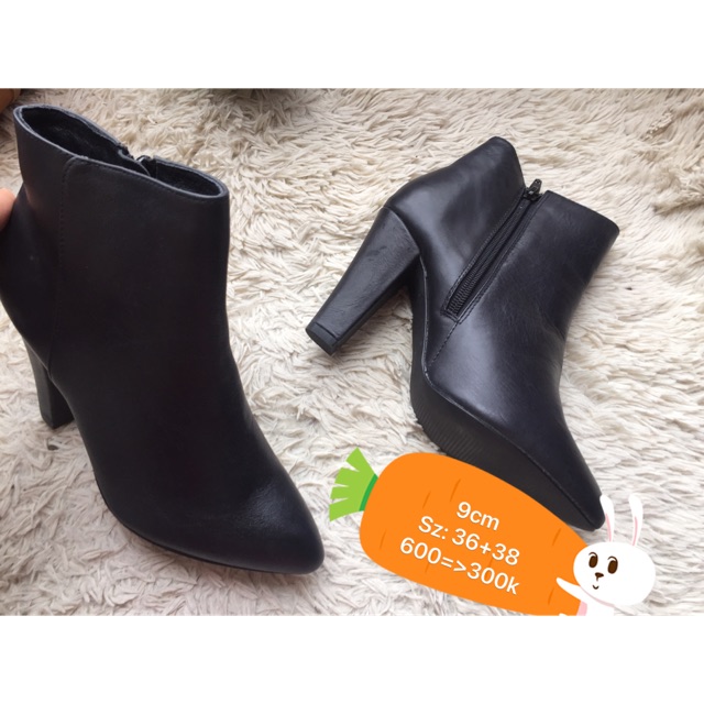 Bôt mũi nhọn da thật 9cm