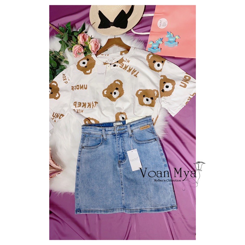 ( Ảnh thật ) Yếm Jean - váy Jean Ulzzang Sale cực chất Size S -M (hàng có sẵn)