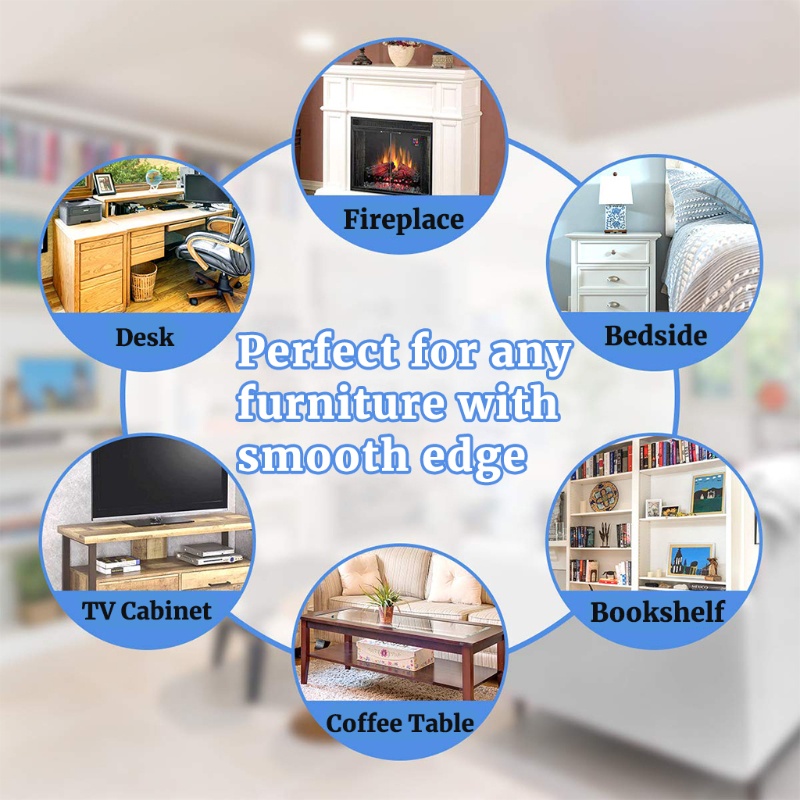 Cuộn Dây PVC 6m Mềm Trong Suốt Bọc Cạnh Bàn Chống Va Chạm Bảo Vệ An Toàn Cho Bé