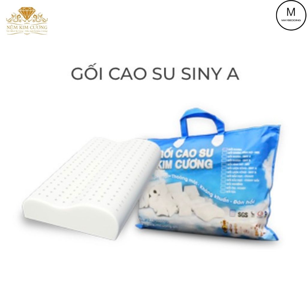 Gối Cao Su KIM CƯƠNG - Hàng Chính Hãng