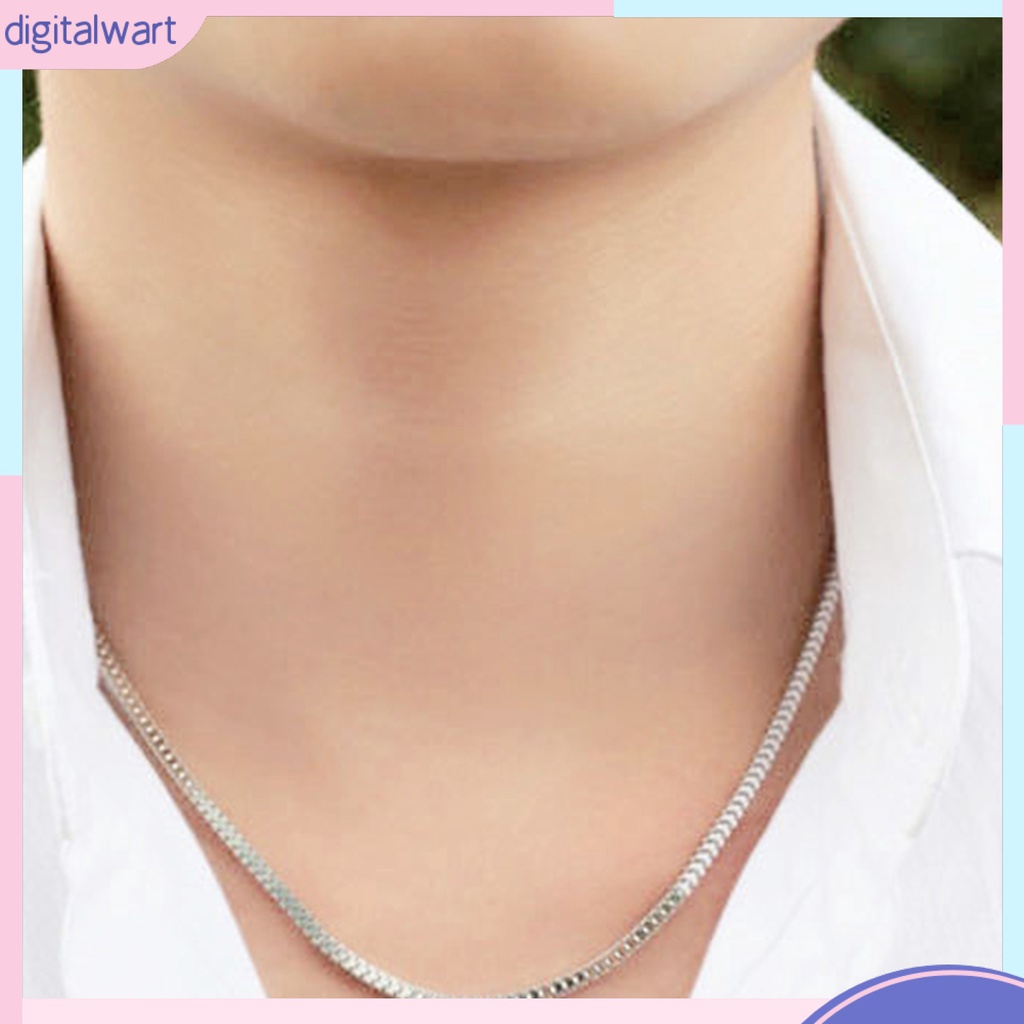 Vòng cổ bạc 925 thiết kế đơn giản có móc khóa sang trọng dành cho nữ