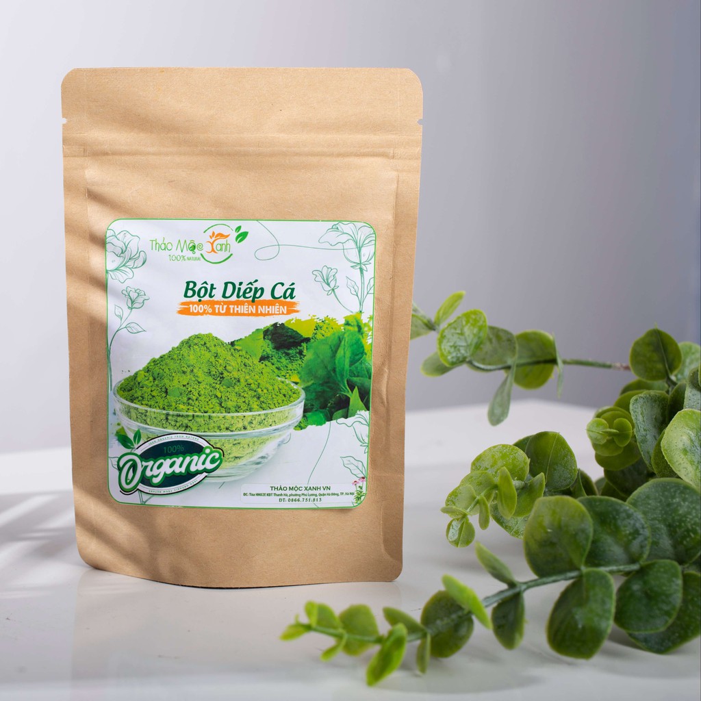 Bột diếp cá sấy lạnh nguyên chất gói 1kg