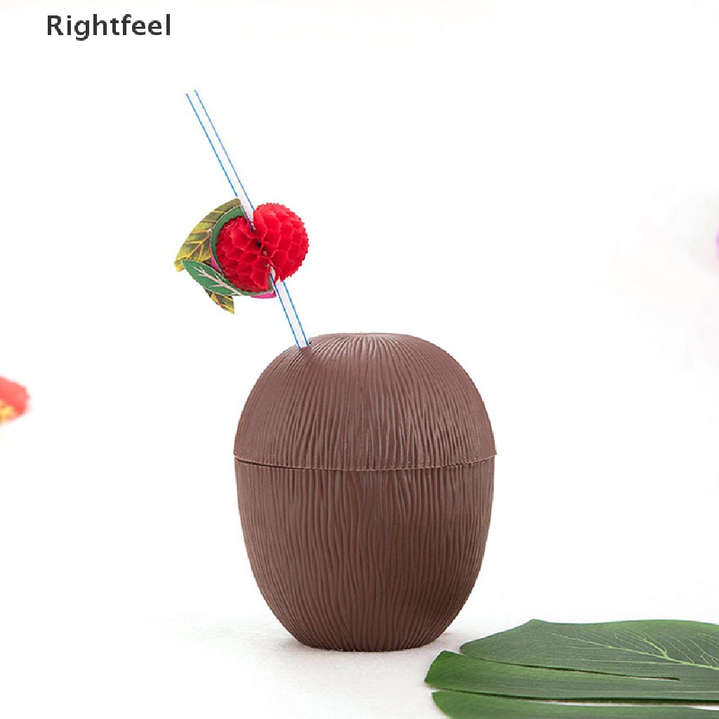 Rightfeel Ly Uống Nước Trái Dứa Dừa Hawaiian Mùa Hè Trang Trí Cho Bữa Tiệc Nhiệt Đới